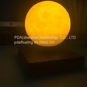 New 360 Rotating Magnetic Levitating Floating Bottom Moon Ball 4 Inch thumbnail-1