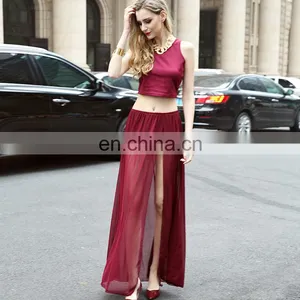 Fashion Wholesale Woman Sexy Two Pieces Woman Clothes thumbnail-3