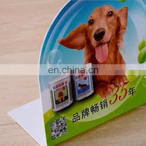 Trusted Factory Supplier Plastic Acrylic Stand up Card Customized Printing Pvc Advertisement Card thumbnail-4