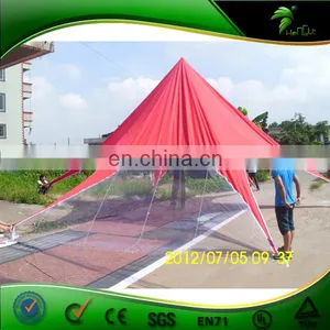Dia 10m Star Shade Marquee Tent / Customized Red Star Tent For Party, Wedding, Advertising thumbnail-1