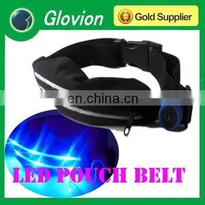 Waist Pouch With LED Lights Led Waistband With Pouch Sport Waist Pouch thumbnail-1