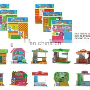 Hot Selling 3D Foam Puzzle , PAPER Puzzle thumbnail-2