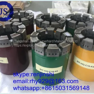 AQ BQ NQ HQ PQ Impregnated Diamond Core Drill Bit thumbnail-1