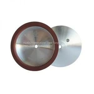 Resin Cup Wheel (Red or Green Rim)for Edging Machine and Double Edging Machine thumbnail-1