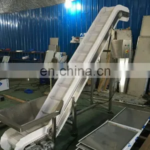 Customized Hopper and Discharge Chute Inclined Belt Conveyor thumbnail-4