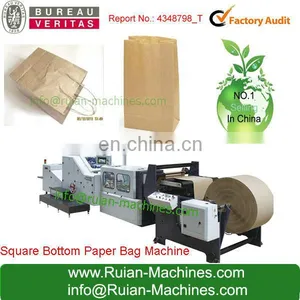 Twisted Handle Paper Carrier Bags Making Machine thumbnail-1