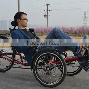 Suspension Folding Recumbent Trike thumbnail-6