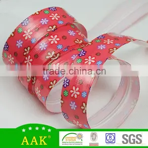 Nylon Long Chain Zipper #5 Nylon Reverse Zipper Waterproof Back Fabric Roll thumbnail-1