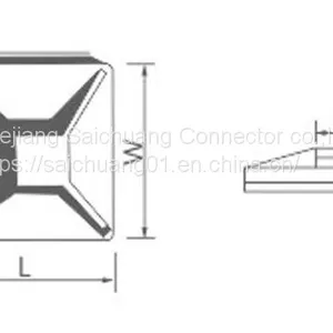 Adhesive Cable Tie Mounts thumbnail-1