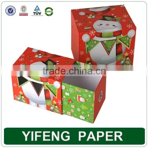 2016New Custom Design Handmade Decorated Paper Christmas Gift Box thumbnail-3
