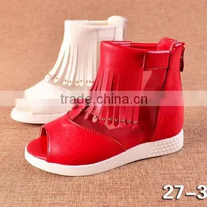 C23211B New Fashion Sandal for Kids Girls Children Summer Tassel Shoes thumbnail-1