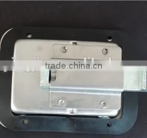 03115S Truck or Trailer Flush Mount Polished Stainless Steel Key-Locking Recessed Toolbox Cam Lock thumbnail-2