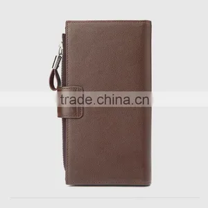 High Capacity Genuine Leather Men's Wallet With Many Card Slots, Wholsale Rfd Leather Wallet for Men Quality Choice thumbnail-3
