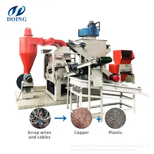 Copper Cable Wire Granulator Machine Waste Cable Wire Recycling Equipment for Recycling Copper and Plastic From Waste Cable Wires thumbnail-2