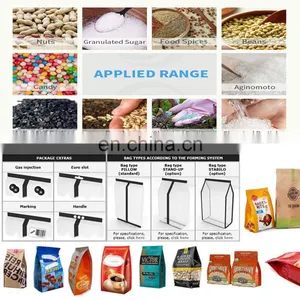 Automatic 1 Ib Coffee Bean Aluminum Foil Bags Filling Packaging Machine With Valve 1kg Coffee Vacuum Packing Machine thumbnail-2