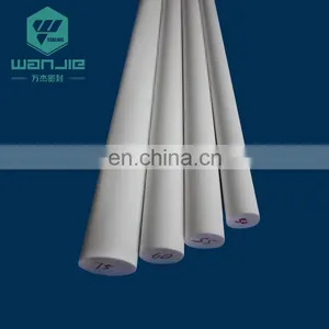 Manufacturer Sale High Quality Large Diameter 100% Virgin White Extrusion Ptfe Rod thumbnail-1