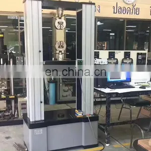 ASTM D412 5KN Electronic Manufacturer Price Plastic Rubber Universal Tensile Testing Machine thumbnail-4