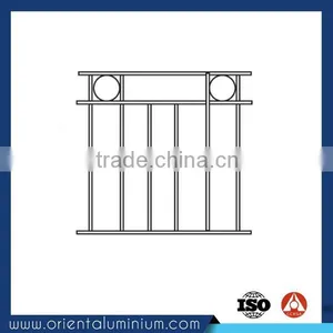 Aluminum Modern Iron Railing Designs thumbnail-1