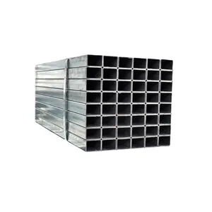 Q235 Welded Steel Square Pipe Rectangular Steel Tube Seamless Adequate Stock thumbnail-3