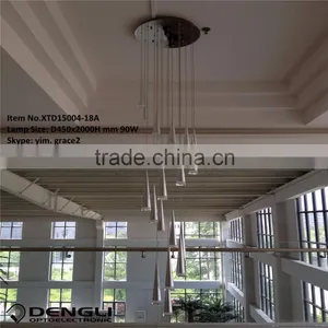 Modern Simple Led Pendant Light Chandelier for Home Living Room Restaurant Hotel Bar Villa thumbnail-3