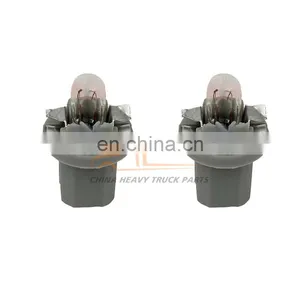 China Original Shacman F2000/L3000/M3000/F3000/X3000 Truck Spare Parts 81.25901.0086 Bulb With Seat thumbnail-2