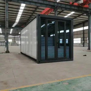 20-foot Expansion Box Mobile House Outdoor Expansion Box Folding Living Box Double-wing Folding House Integrated House thumbnail-1