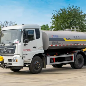HOWO 4X2 Tanker Truck 10000L Water Spray Truck Price thumbnail-3