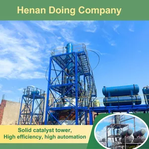 Refinery Plant Distillation Machine Pyrolysis Oil and Crude Oil and Black Heavy Fuel To Diesel thumbnail-2