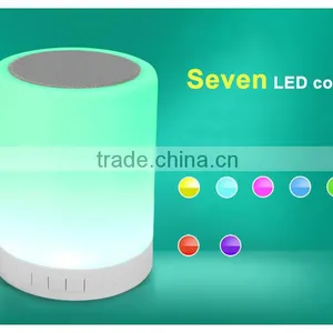 LED Light Table Lamp Nightlight With Bluetooth Speaker, Bedroom Music Nightlight Supplier's Choice thumbnail-3