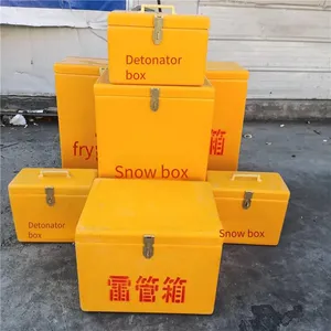 Copper Lock Explosive Box, Made of Fiberglass, Underground Insulated Gunpowder Box, Hand-held Detonator Box thumbnail-1