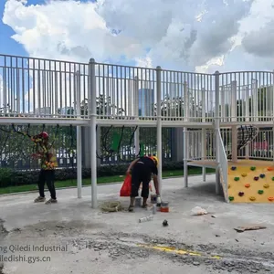 Customized Stainless Steel Slides, Outdoor Children's Combined Amusement Equipment, Non-powered Facilities for Communities and Kindergartens thumbnail-2