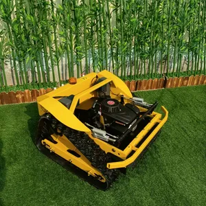 Vigorun VTLM600 Rc Brush Cutter, Low Energy Consumption Crawler Remote Control Lawn Mower for Residential Green Spaces thumbnail-1