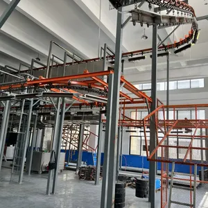 Complete Turn‑key Iron Cabinet Powder Coating Line as Replacement for Old‑style Manual Coating Equipment thumbnail-1