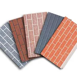 Standard Brick Metal Panels Decorative Panel PU Sandwich Panel Price thumbnail-1