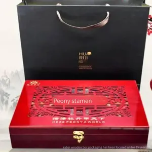 Astragalus Slices in Wooden Box Packaging, Astragalus Powder Gift Boxes, Manufacturer for Custom Production in 2024 thumbnail-2