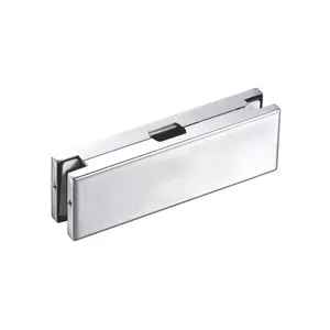 Matte Black Glass Door Patch Fitting for Interior Projects thumbnail-5