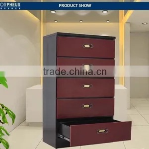 Steel Material Dressers and Modern Appearance Bedroom Dresser Coupling Home Furniture 5 Drawer Steel Dresser thumbnail-3