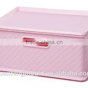 Plastic Injection Turnover Box Mould/plastic Injection Turnover Basket Mold thumbnail-4