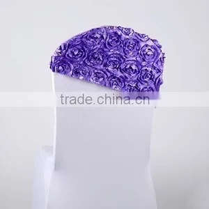 Chair Covers White Spandex With Cap thumbnail-1