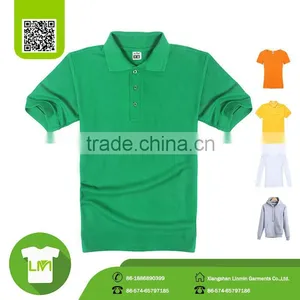 Polo Shirt Custom for Mens, Yellow Color Polyester t Shirt Printing in China Supplier's Choice thumbnail-6