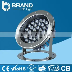 High Lumen High Power DMX512 Control 3*1W Stainless Steel IP68 RGB LED Underwater Light thumbnail-4