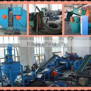 High Quality Waste Tyre Efficiency Waste Tyre Recycling Machinery for Rubber Powder thumbnail-2