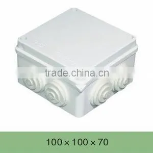 100*100*70 Waterproof Junction Box(ABS Waterproof Cable Junction Box) thumbnail-1
