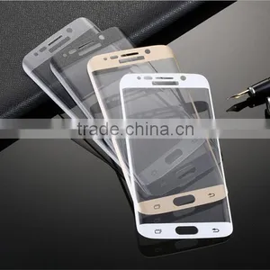 Newest Products For Samsung Galaxy S6 Edge 3D Curved Full Cover Tempered Glass Screen Protector Film thumbnail-3