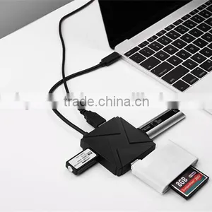 Extension USB 3.1 Type C + USB 3.0 Hub Converter Power Charge Adapter thumbnail-3