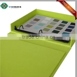 Custom New Design Luxury Print Cardboard 3 Ring Binder thumbnail-1