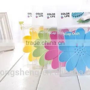 Nice Design Plastic Soap Dish in Flower Shape thumbnail-5