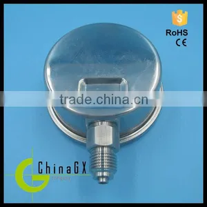 PGV Series All Stainless Glycerine or Silicone Oil Filled Pressure Gauge Manometer thumbnail-3