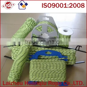 Fluorescent Green 3/16 Inch Glow in the Dark Rope ,pp Braided Rope thumbnail-2