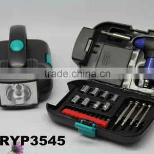 RYP3545 24pcs Tool Kits/sets With Flashlight thumbnail-1